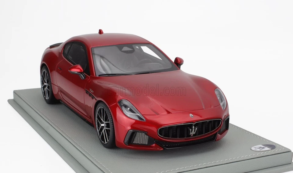 BBR-Models 1/18 Maserati Granturismo Trofeo 2023 Rosso-Gt - Red Met P18227A-Vet - Image 4 of 4