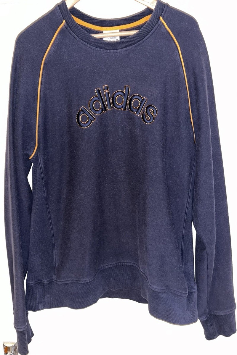 achieve】 00s adidas sweat shirt y2k Adidas Y2K 00s Blue 
