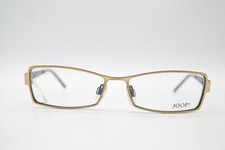 Vintage JOOP 83132 Gold Beige Square Glasses Frame Eyeglasses NOS