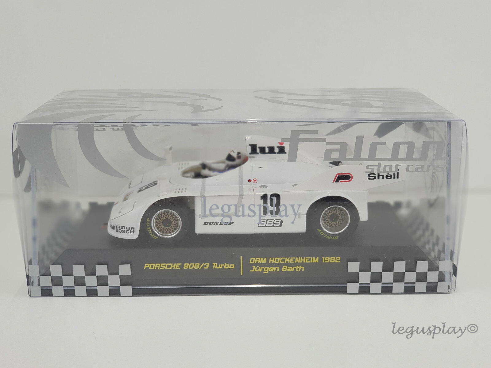 Voiture Slot Car Falcon Porsche 908/3 Turbo échelle 1:32 - Ref 09003 - MIB - DRM 1983