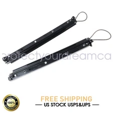 2Pcs For Mercedes-Benz C300 15-21 Black Sunroof Tracks With Cables USA