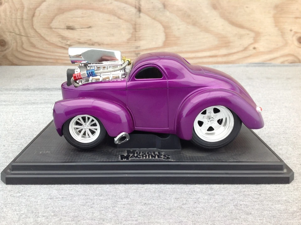 Muscle Machines 1941 Willys Coupe, 2000, 1:18 Scale Diecast - Image 4 of 4