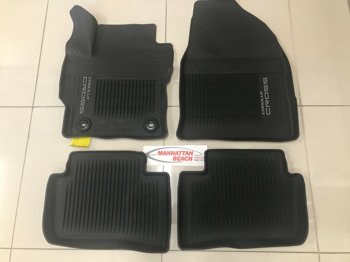 2022-2025 COROLLA CROSS AWD ALL WEATHER FLOOR LINER MATS PT206
