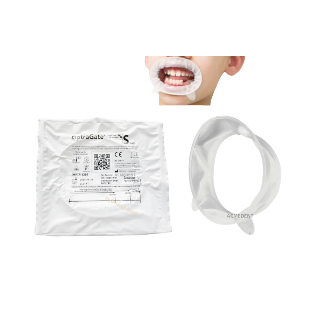 10 Rétracteurs Buccaux Optragate 3D Sans Latex – Pour Dentiste & Soins Dentaires