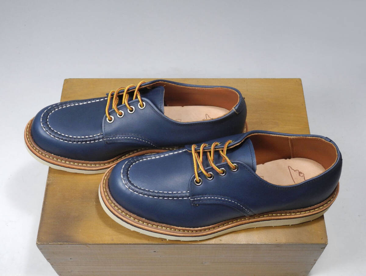 Red Wing 8100 Indigo Portage Oxford 7.5D Setter Navy Beams Red Wing 8100 Indigo Portage Oxford 7.5D Setter Navy Beams