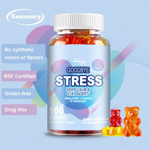 Goodbye Stress - GABA, L-Theanine, Anxiety Relief, Sleep Support, Brain Health