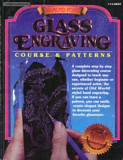 Diamond Point Glass Engraving Course And Patterns Book Over 100 Patterns