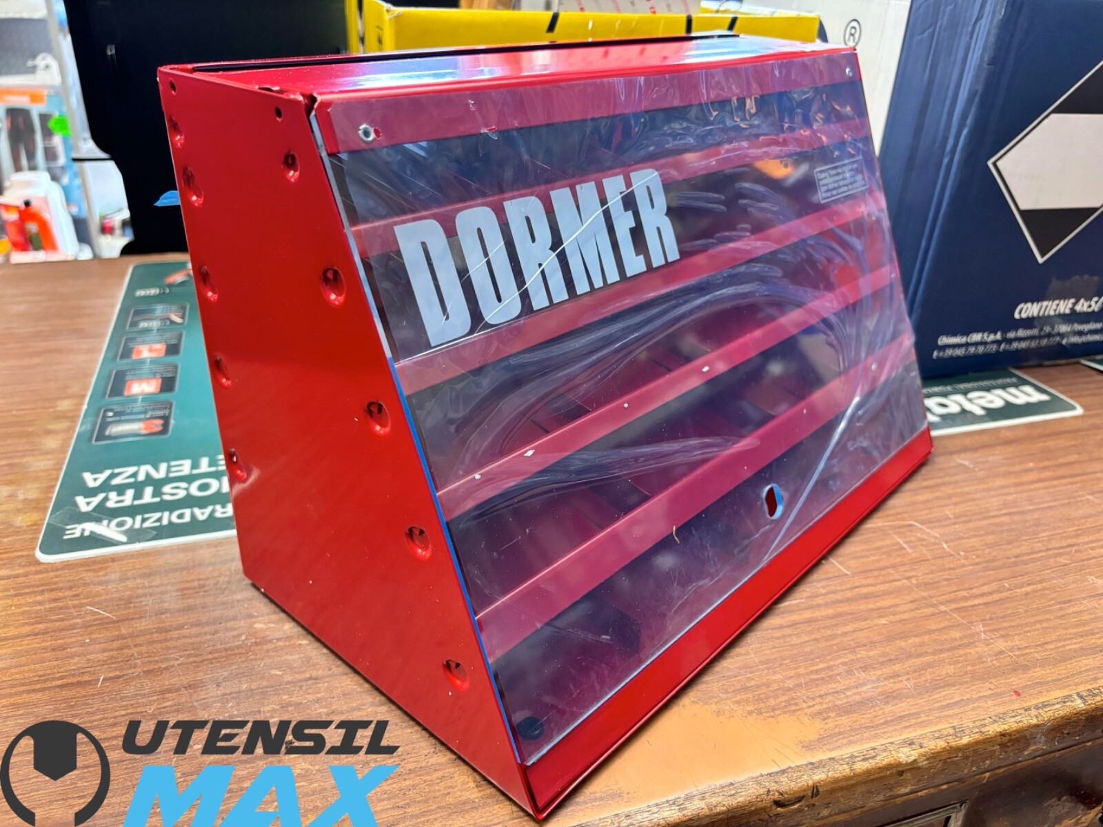 ESPOSITORE PER PUNTE MARCA DORMER - PER PUNTE DA MM. 1 A MM. 13