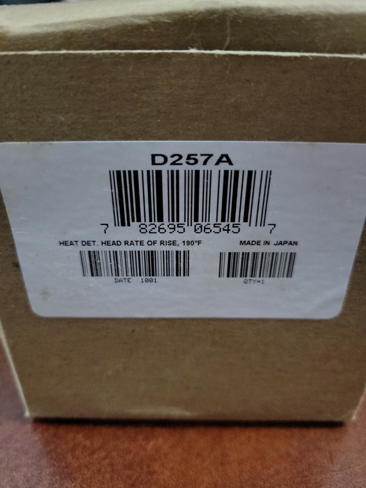 New BOSCH RADIONICS D257A 2-WIRE HEAT DETECTOR NIB!***