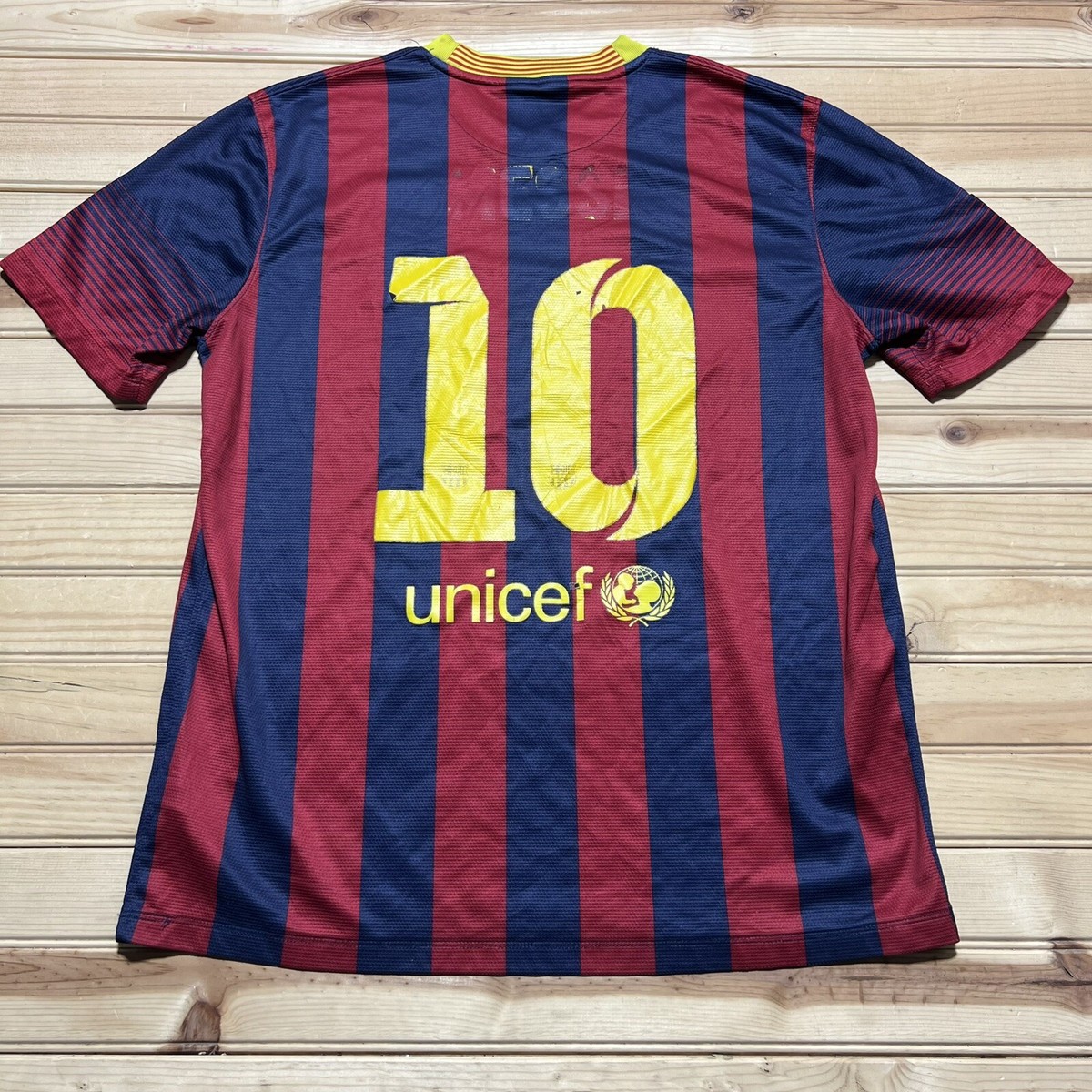 Nike FC Barcelona MESSI 2014 ユニフォーム Friday Drop 🔥 2014/15 FC Barcelona Home Jersey -Messi 10 -Nike