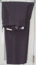 NEW TAG CALVIN KLEIN 18W CHARCOAL GRAY BLACK 'TRADITIONAL FIT' DRESS PANT SUIT