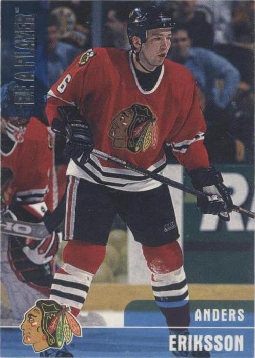1999-00 In the Game Be A Player Memorabilia - Anders Eriksson #91 - 1 of 1