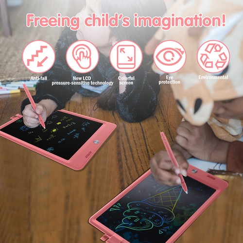10 Inch LCD Writing Tablet for Kids Colorful Doodle Board Drawing Tablet - Picture 41 of 57