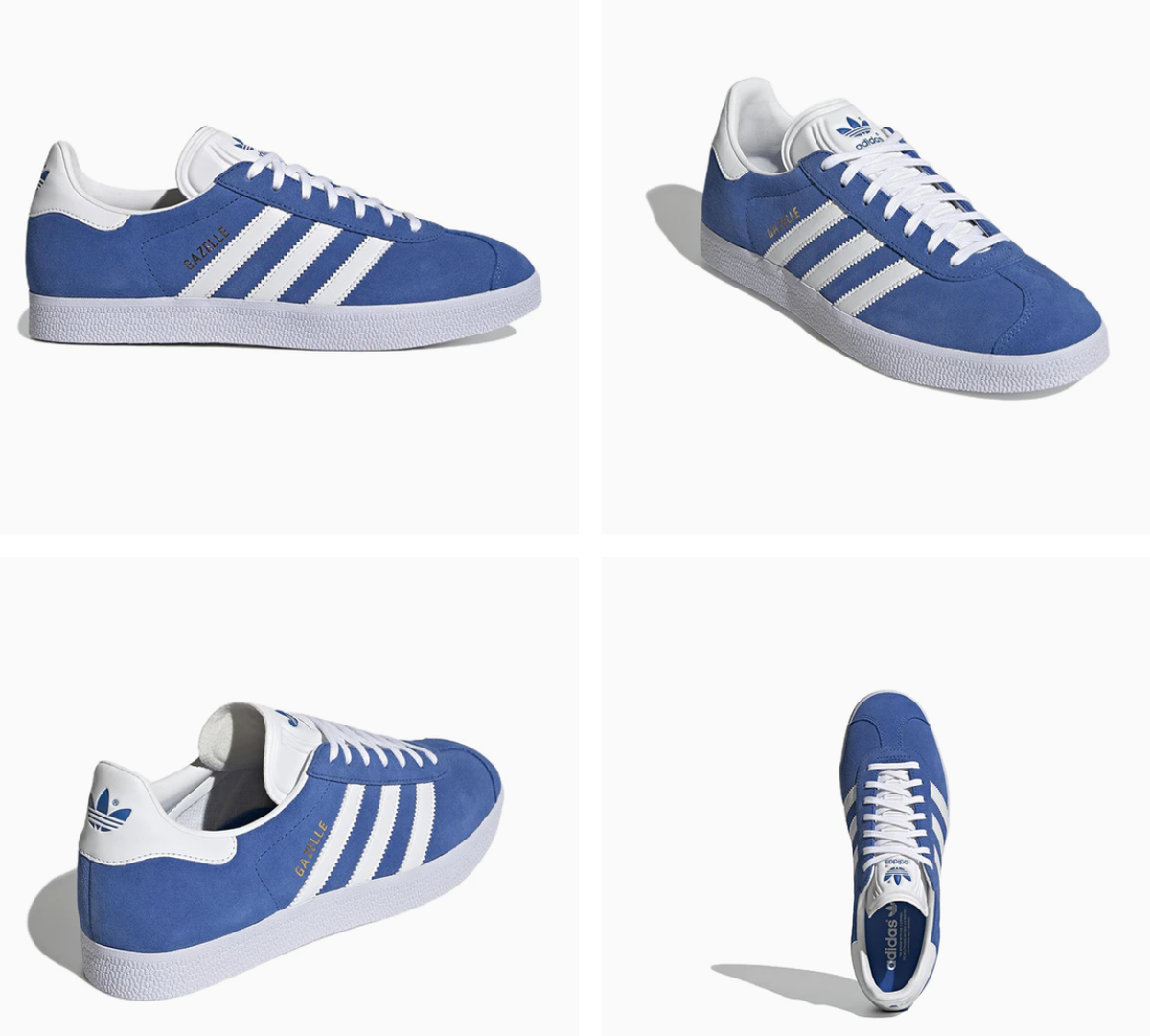 NEW Men's Adidas GAZELLE OG GX2207 Shoes Blue Soccer ID6104 ID6106