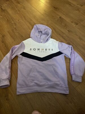 SONNETI Girls Sweatshirt Hoodie 13 14 15 Years Lilac purple UK