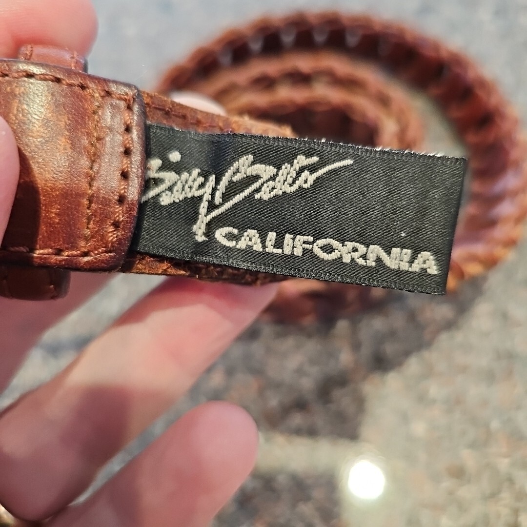 VTG Billy Belts California Western Belt Size 34 Braided