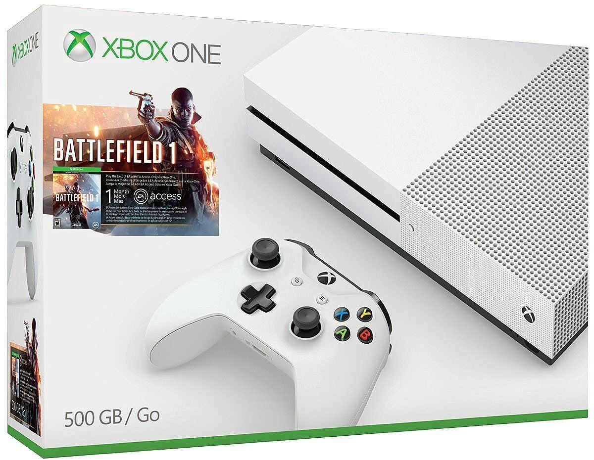 Microsoft Xbox One S Console Battlefield 1 1TB | GameStop