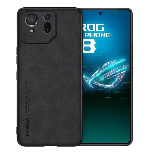 For ASUS ROG Phone 9 9Pro Rog8/7/65 Nubuck Leather Coated Rubber hard case cover - 第 18/31 張圖片