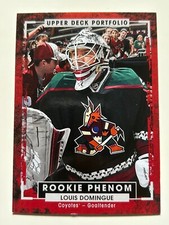 2015-16 Upper Deck Portfolio #236 Louis Domingue RC Arizona Coyotes