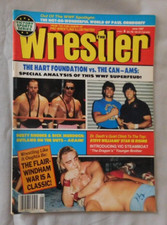 Hart Foundation Vs Cam Ams - June 1987 The Wrestler Magazine - Ex
