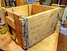 Caisse de Munitions en Bois