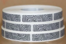 1000Pcs Zebra Scratch Off Label PIN Security Sticker Card Cover Paper Crafts