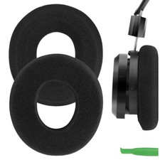 Geekria Cuscinetti Auricolari di Ricambio per Cuffie GRADO SR60i, SR80i, SR225i (Nero)