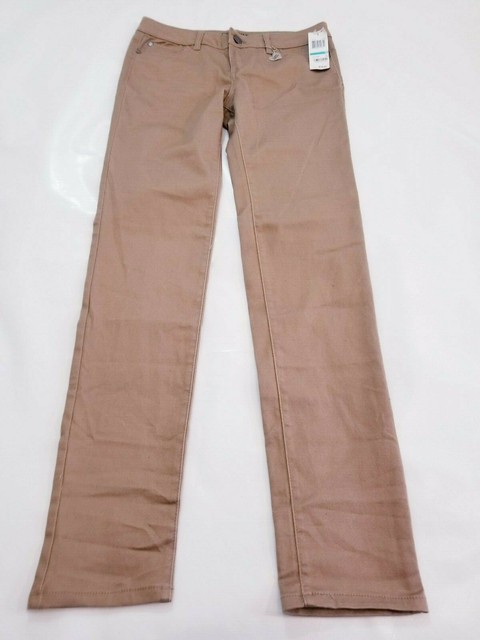 Celebrity Pink Jeans Junior size 16 Brown Khaki NWT | eBay