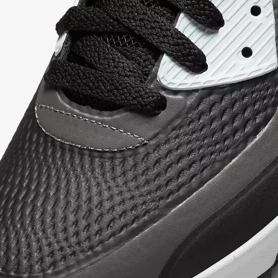 Tênis de golfe Nike masculino Air Max 90G em preto/cinza/vermelho, tamanhos diferentes, CU9978-010 - Imagem 4 de 4