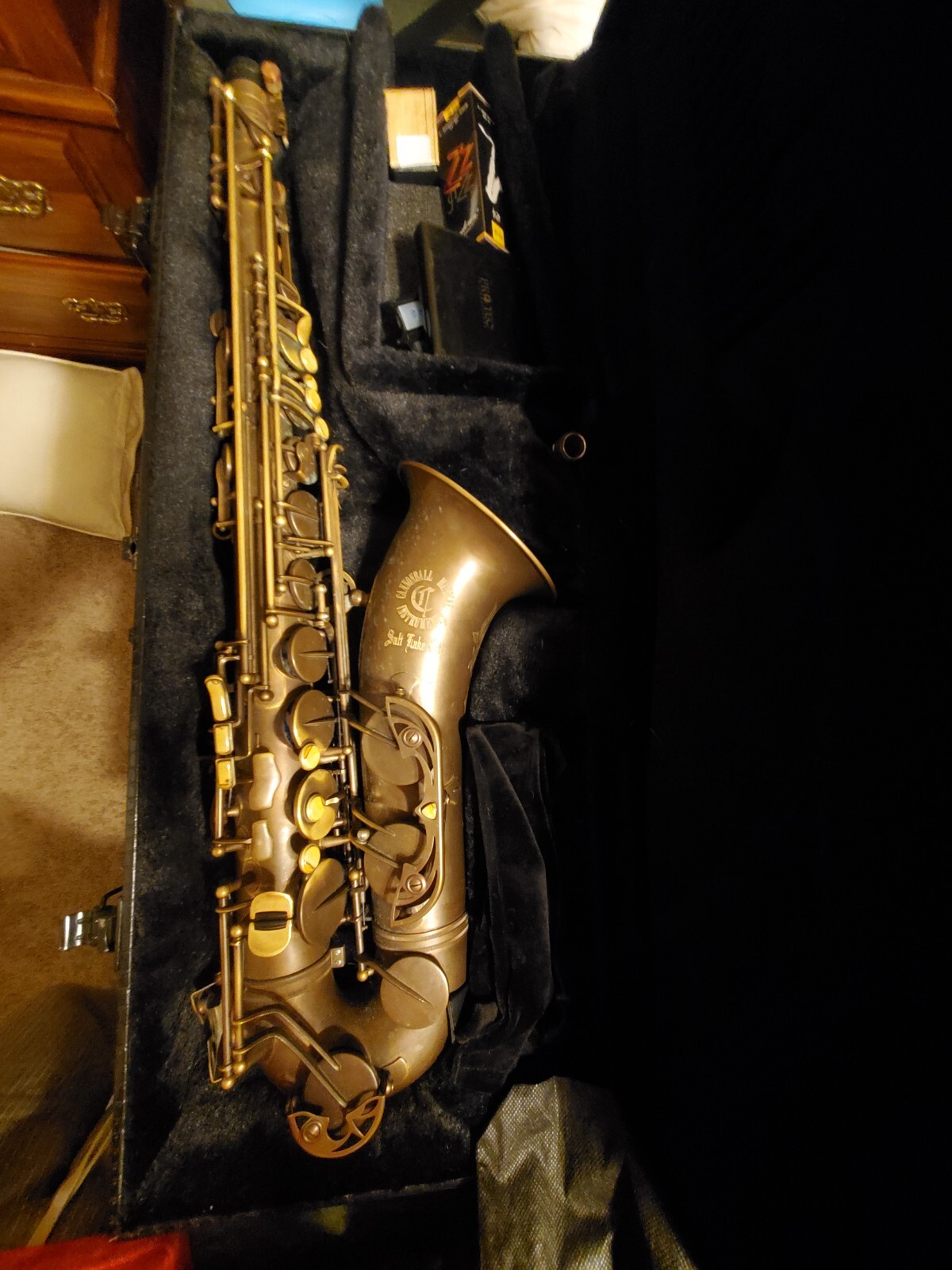 Cannonball Big Bell Stone Series Brute Tenor Sax with extras eBay