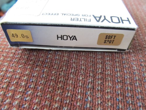 Hoya 49mm Soft Spot Camera Lens Filter Special Effects Made In Japan NIB - Picture 2 of 3