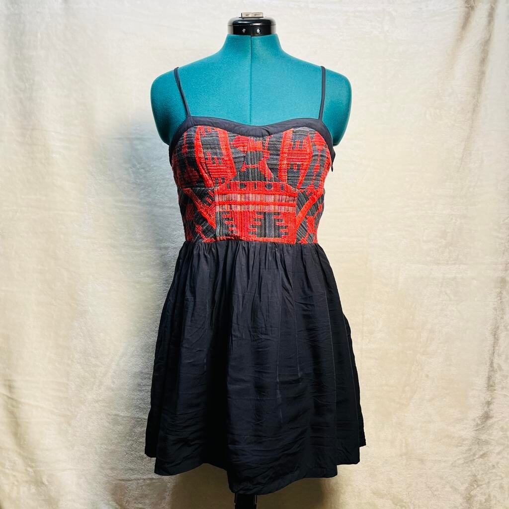 Urban Outfitters Corset Mini Dress Women's Size 6 Staring At Stars Boho  Cottage