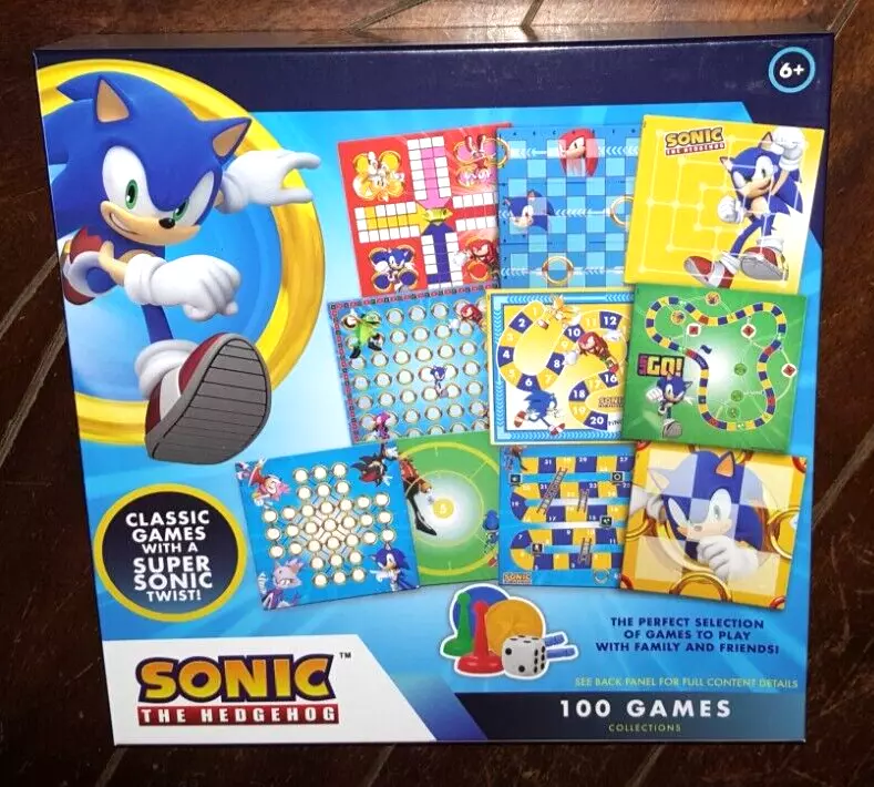 Sonic The Hedgehog 100 Games Collection (2022, Forever Clever) #SC2241-01