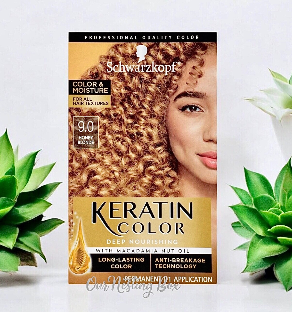 & Moisture Hair~all Textures Permanent Honey Blonde