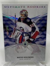 20-21 Matiss Kivlenieks #165 Columbus Blue Jackets Ultimate Rookies /299