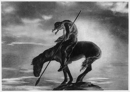 Photo The End Of The Trail Native American Indian Ebay