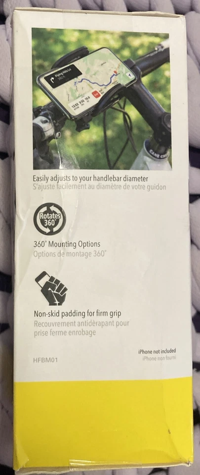 Scosche HandleIt Bike Handlebar Mount for Smartphones and GPS Devices HFBM01 - Image 4 of 4