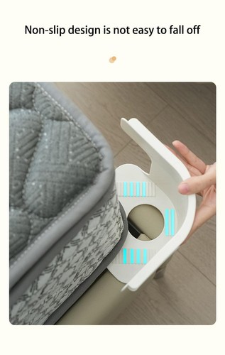 4PCS Porta Lenzuola Blocca Mantieni Lenzuola Strette Resistenti Cinghie Adatto a Tutti i Materassi - Foto 9 di 26