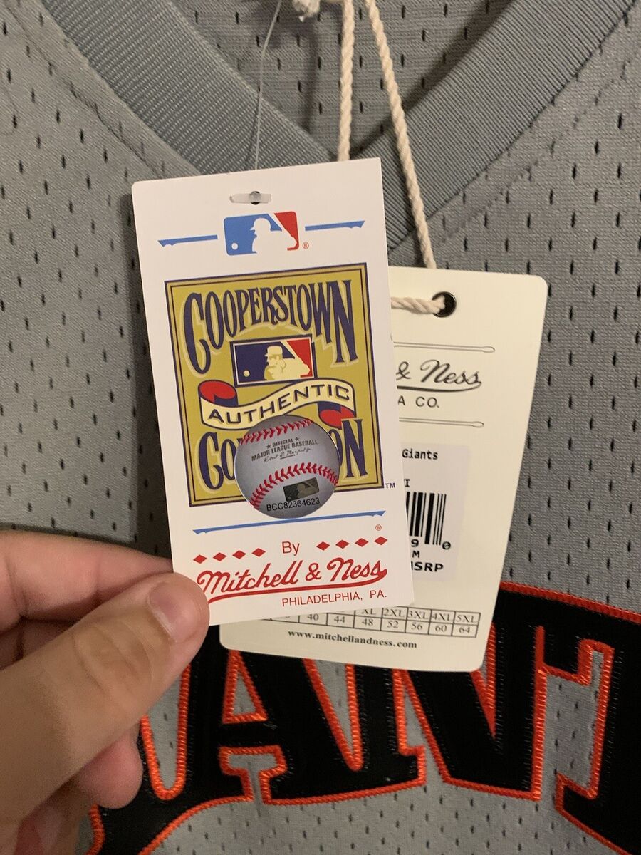San Francisco Giants Matt Williams #9 Jersey 1989 Mitchell & Ness Size 52 2XL