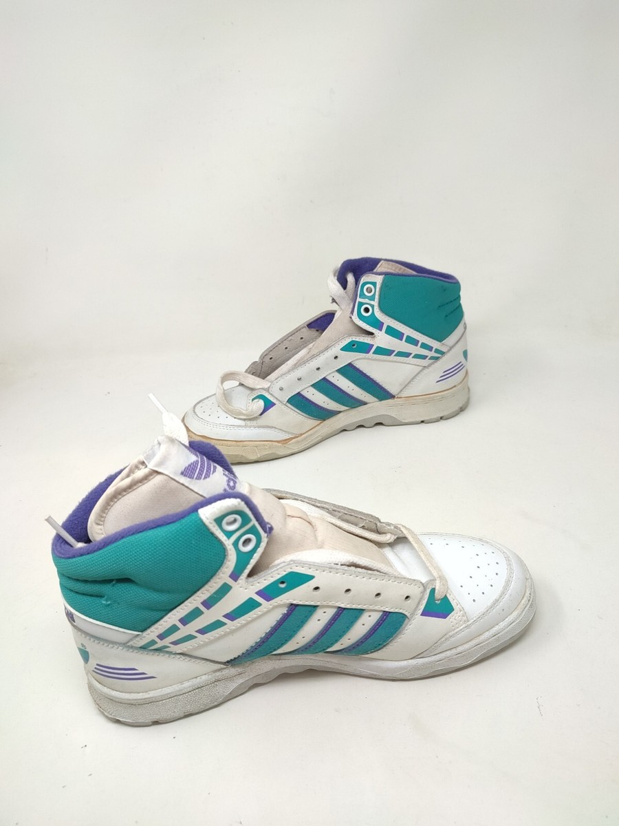 Vintage NOS Adidas High Top Shoes Sneakers 39 1/3