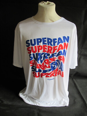 Pepsi  T-Shirt - Weiß - SuperFan - pepsico Größe zum aussuchen L,XL Neu