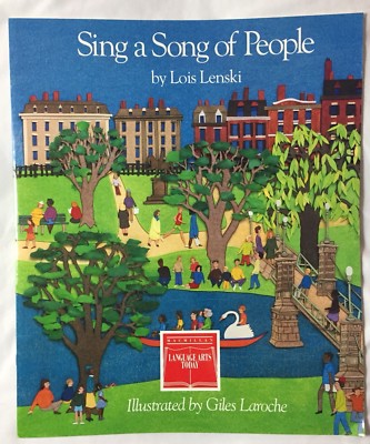 Sing a Song of People BIG Book Paperback 18'' Tall Class Size Teach Language Arts