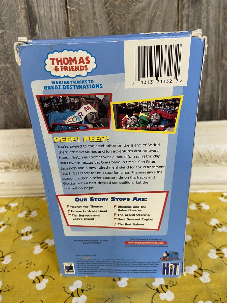 VHS Thomas Friends - Hooray For Thomas Other Adventures VHS, 2005