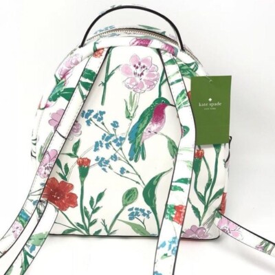 Kate Spade New York LAUREL WAY HUMMINGBIRD FLORAL SAMMI BACKPACK Kate Spade New York LAUREL WAY HUMMINGBIRD FLORAL SAMMI BACKPACK main image 2