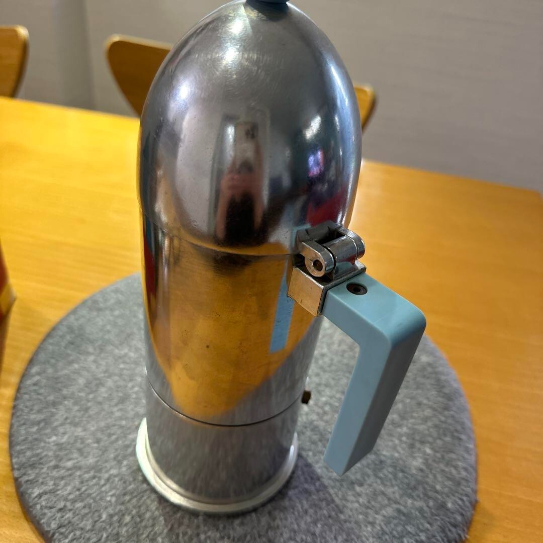 ALESSI Espresso Maker La Cupola AZ9095/6 1988 With Box ALESSI Espresso Maker La Cupola AZ9095/6 1988 With Box