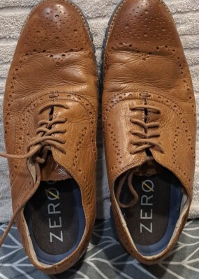 Cole Haan Men\'s Zerogrand Wing OX Oxford, british tan leather/java, 10 Med US Men main image 3