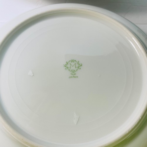 Noritake M Imperial Soup Bowls Lot of 5 Floral Vintage Japan Bone China - Picture 6 of 6
