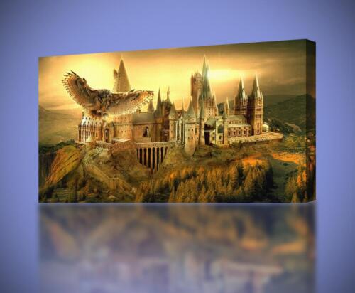 Hogwarts Harry Potter CANVAS PRINT Wall Art Decor Giclee *4 Sizes* CA139 - Photo 1 sur 1