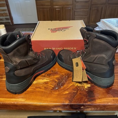 Brand New Red Wing #3516 Waterproof Non Metallic Safety Toe Boots