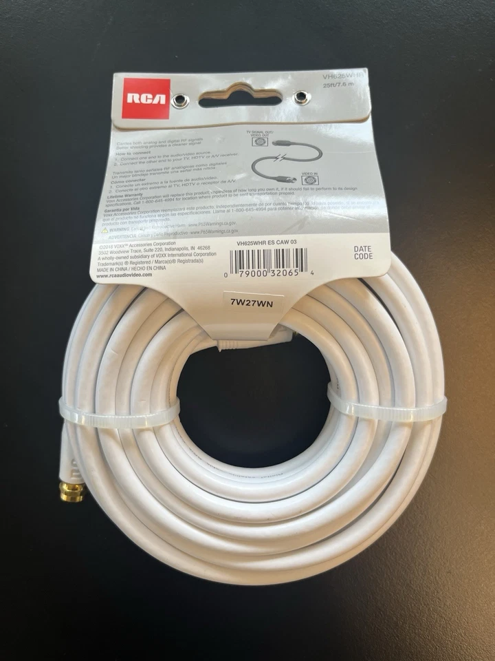RCA Coaxial Cable, 25’ - Image 2 of 3
